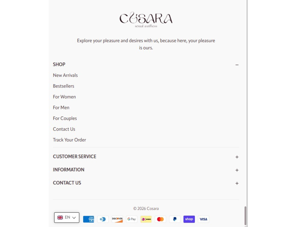 Cosara collections