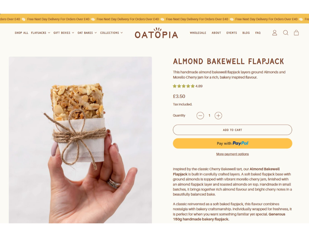 Oatopia performance